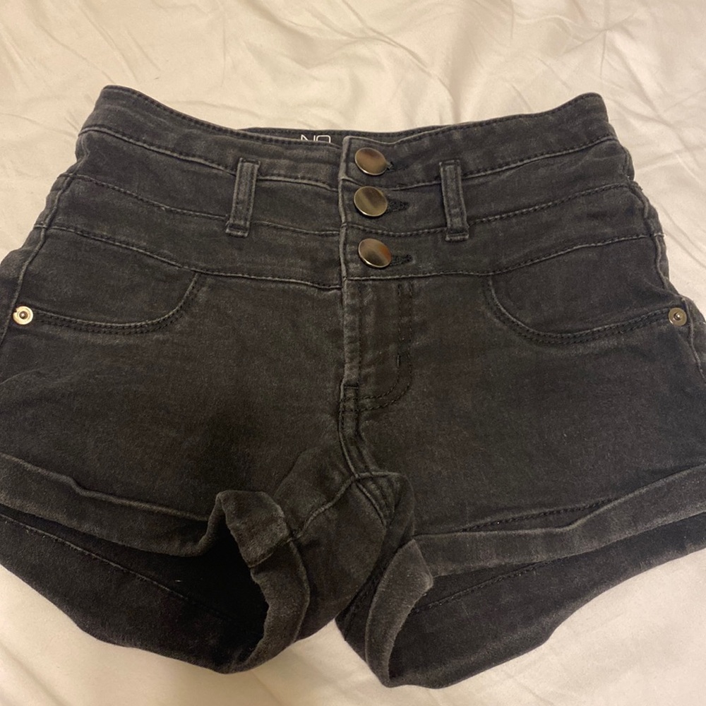 black juniors kid ride shorts